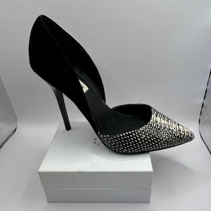 Women's Steve Madden Heels, Black & White, Size 8.5